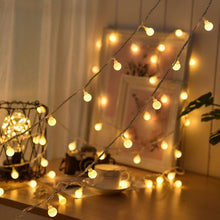 Load image into Gallery viewer, Litehouse Shatterproof USB 100LED Pearl String Lights Warm White - 10m
