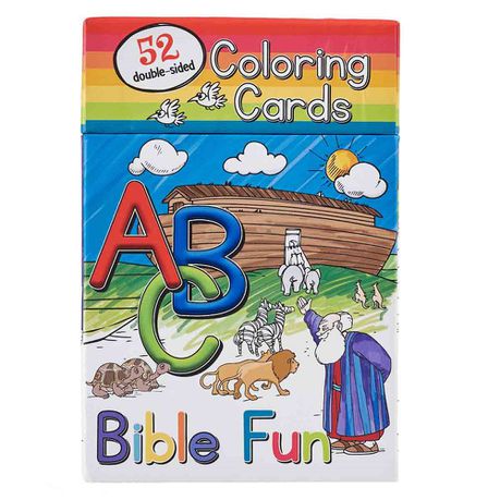 ABC Bible Fun (Coloring Boxed Cards)