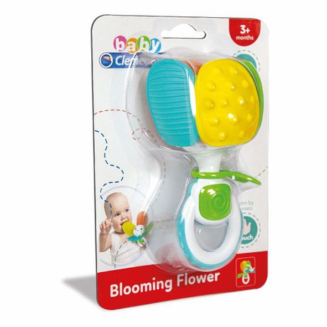 Clementoni - Baby Blooming Flower Rattle