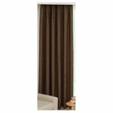 Load image into Gallery viewer, Matoc Readymade Curtain 265cmWx250cmH -Textured -Taped -SelfLined -Brown
