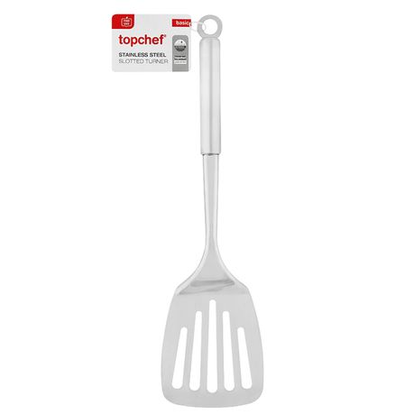 Top Chef Stainless Steel Slotted Turner Buy Online in Zimbabwe thedailysale.shop