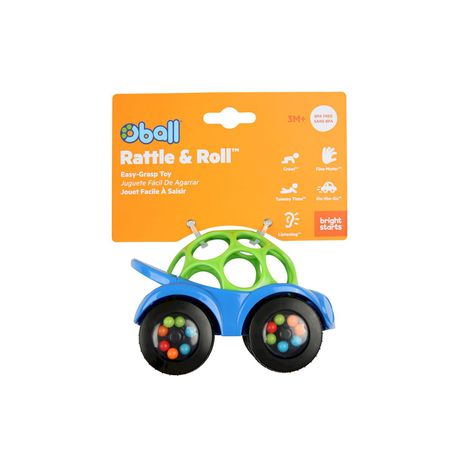 Bright Starts Oball Rattle and Roll Sports Car Toy