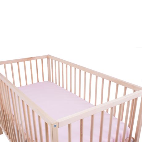 Xoxobaby – Cot Fitted Sheet – Pink - Large