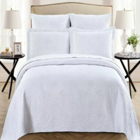 Sophisticated, Royal 5 Piece Queen size Polycotton Bed Spread