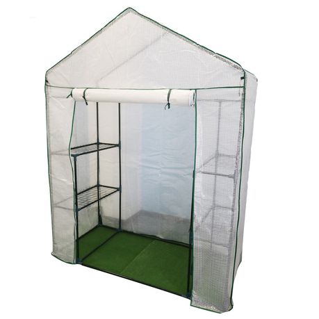 Tiered Walk-in Greenhouse 4 Shelves