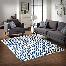 Load image into Gallery viewer, Modern Indoor Home Decor Ultra Soft Non-Slip Rug-206 x 293cm-White &amp; Blue
