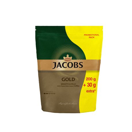 Jacobs Gold Instant Coffee - 230g Pouch