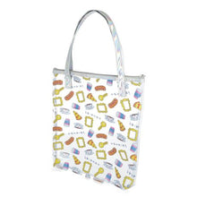 Load image into Gallery viewer, Friends Clear and Silver Shopper Bag
