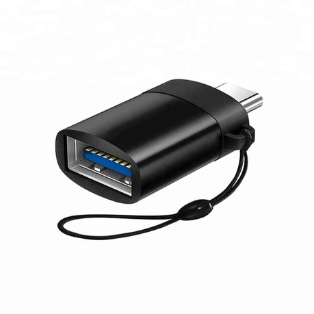 Techcat Adapter USB C Hi-Speed USB Type-C to USB-A 3.0 Black