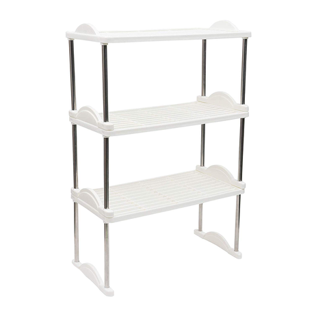 Multi Storage Shelf Multi-Tier Rack 3 In 1 RA-60 Buy Online in Zimbabwe thedailysale.shop