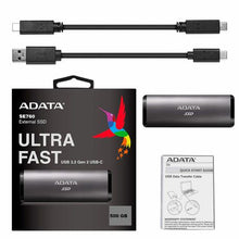 Load image into Gallery viewer, Adata se760 exturnal 500gb ssd
