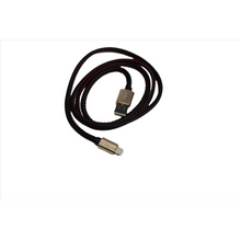 Load image into Gallery viewer, Digital Nomad - Vegan Leather Cable - Black iPhone
