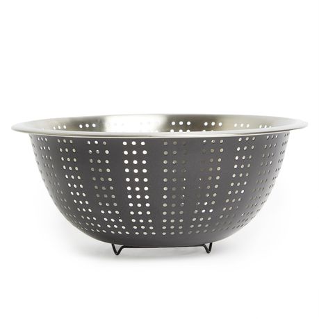 George & Mason - 28cm Colander - Black