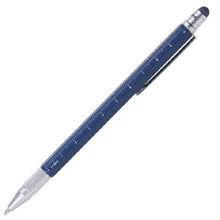 Load image into Gallery viewer, TROIKA Multitasking Ballpoint Pen CONSTRUCTION SLIM - Blue
