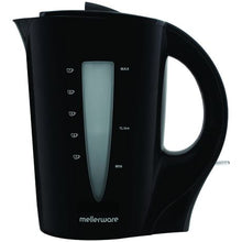 Load image into Gallery viewer, Mellerware Kettle Corded Plastic Black 1.7L 2200W Sabie
