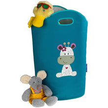 Load image into Gallery viewer, Wenko - Kids 24L Laundry Basket - Greta - Petrol
