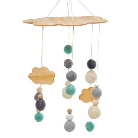 George & Mason Baby - Cot Mobile - Clouds