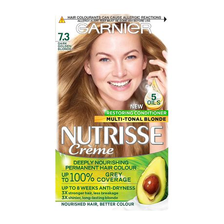 Garnier Nutrisse 7.3 Dark Golden Blonde Buy Online in Zimbabwe thedailysale.shop