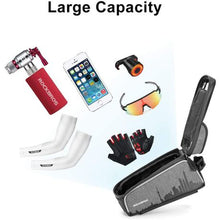 Load image into Gallery viewer, Rockbros Top Tube Waterproof Bicycle Bag for Phones Below 6.0’’
