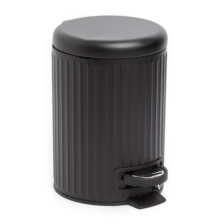 George & Mason - 3 Litre Pedal Bin - Black