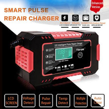 Load image into Gallery viewer, Battery Charger 12V 6A Intelligent Repair Charger 2Ah - 100Ah
