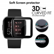 Load image into Gallery viewer, CellTime™ Fitbit Sense Tempered Fiber Glass Screen Guard
