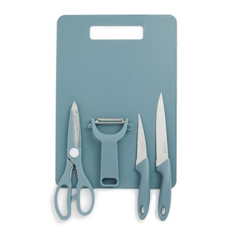 Essentials - 5 Piece Knife Set - Blue