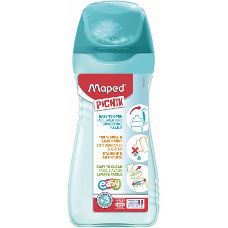 Maped Picnik Origins 430ml Water Bottle - Turquoise