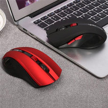 Load image into Gallery viewer, iTech HXSJ 2.4G X50 Wireless Gaming Mouse 2400 DPI with 6 key- Black
