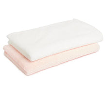 Load image into Gallery viewer, George &amp; Mason Baby - Waffle Blanket Value Pack Pink &amp; White
