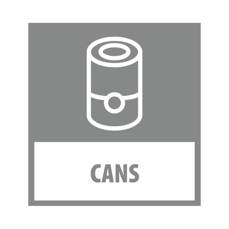 Recycle Bin Decal Cans