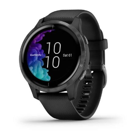 Garmin Venu Smartwatch - Black with Slate Hardware Buy Online in Zimbabwe thedailysale.shop