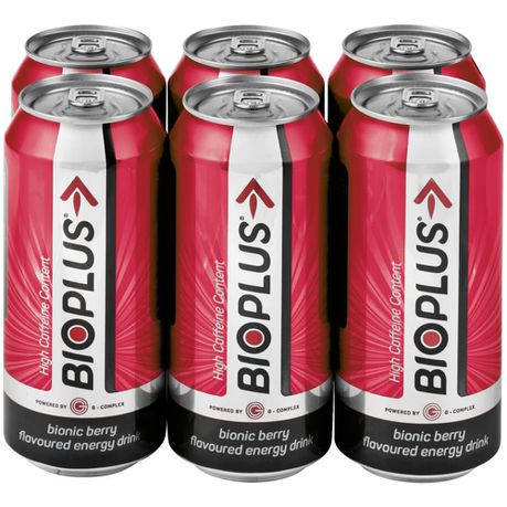 Bioplus Energy Drink Bionic Berry - 6 x 440ml