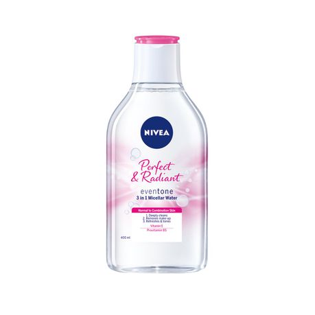 NIVEA Perfect & Radiant Micellar 3-in-1 Cleansing Water - 400ml