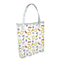 Load image into Gallery viewer, Friends Clear and Silver Shopper Bag
