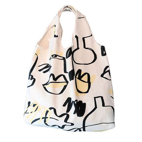 Blackcherry Canvas Carry All Shoulder Bag - Off White Buy Online in Zimbabwe thedailysale.shop