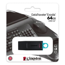 Load image into Gallery viewer, Kingston DataTraveler Exodia 64GB USB Flash Drive
