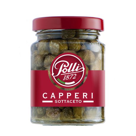 Polli - Capers in Wine Vinegar - 12X100G Buy Online in Zimbabwe thedailysale.shop