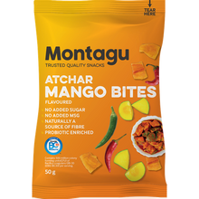 Load image into Gallery viewer, Montagu Mango Bites Atchar 10x 50g Box
