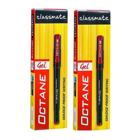 Classmate Octane Gel Pen Red Buy Online in Zimbabwe thedailysale.shop