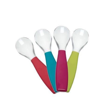 Hubbe 4 Piece Rainbow Ice Cream Spoons Buy Online in Zimbabwe thedailysale.shop