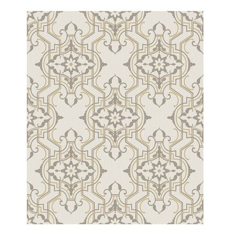 Damask Rose Wallpaper - Cream Buy Online in Zimbabwe thedailysale.shop