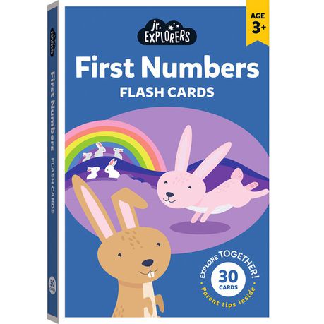 Junior Explorers: First Numbers Flash Card (large format)