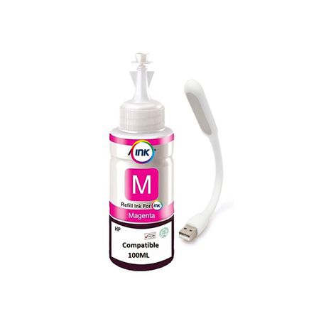 Universal Ink Compatible For HP-ink Tank Printers-Magenta 100ML Buy Online in Zimbabwe thedailysale.shop