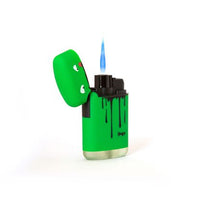 Load image into Gallery viewer, Zengaz Mega Jet Turbo Flame Lighter Hungry Monster Green
