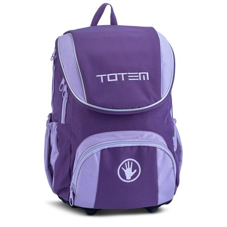 Totem Amigo Honey Orthopaedic School Bag - Purple (Size: M)