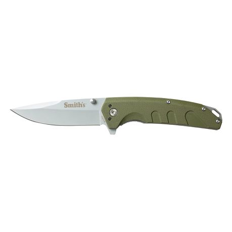 Smiths Knife Rally Green 3,4 inch Blade