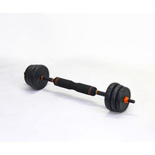 Load image into Gallery viewer, Fine Health - 6 in 1 Adjustable Dumbbell, Kettlebell &amp; Barbell Set - 10kg
