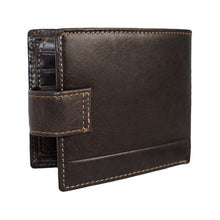 Load image into Gallery viewer, Fino Genuine Leather Bifold Wallet with Gift Box - D.brown
