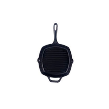 Load image into Gallery viewer, Victoria 26cm Enamelled Cast Iron Square Grill Pan
